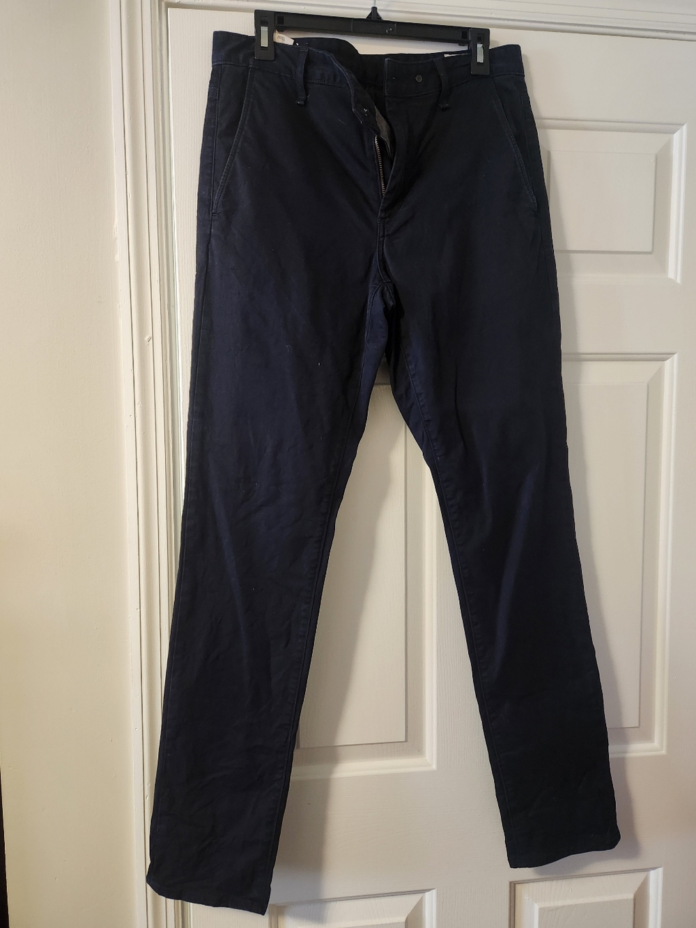 rag & bone Men's Navy Chinos - Classic Straight Fit